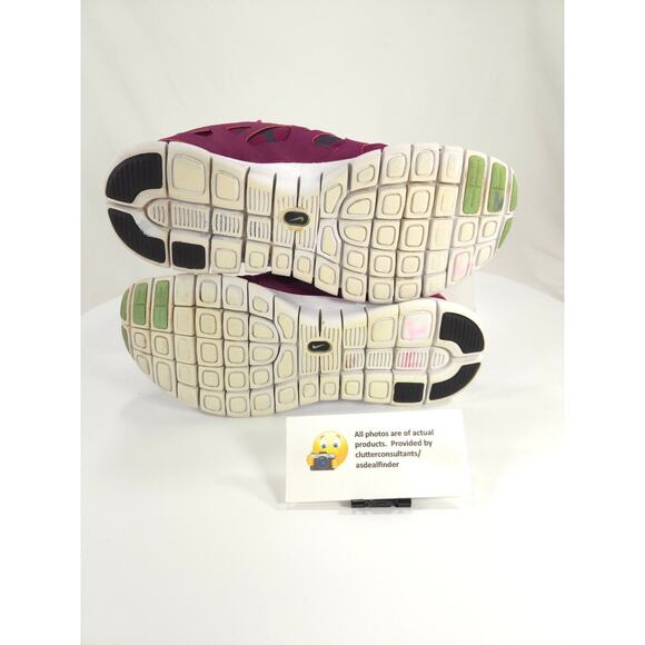 Nike Free Run 2 Athletic Running Shoe Womens Size 6.5 536746-605 Pink White - Picture 9 of 9